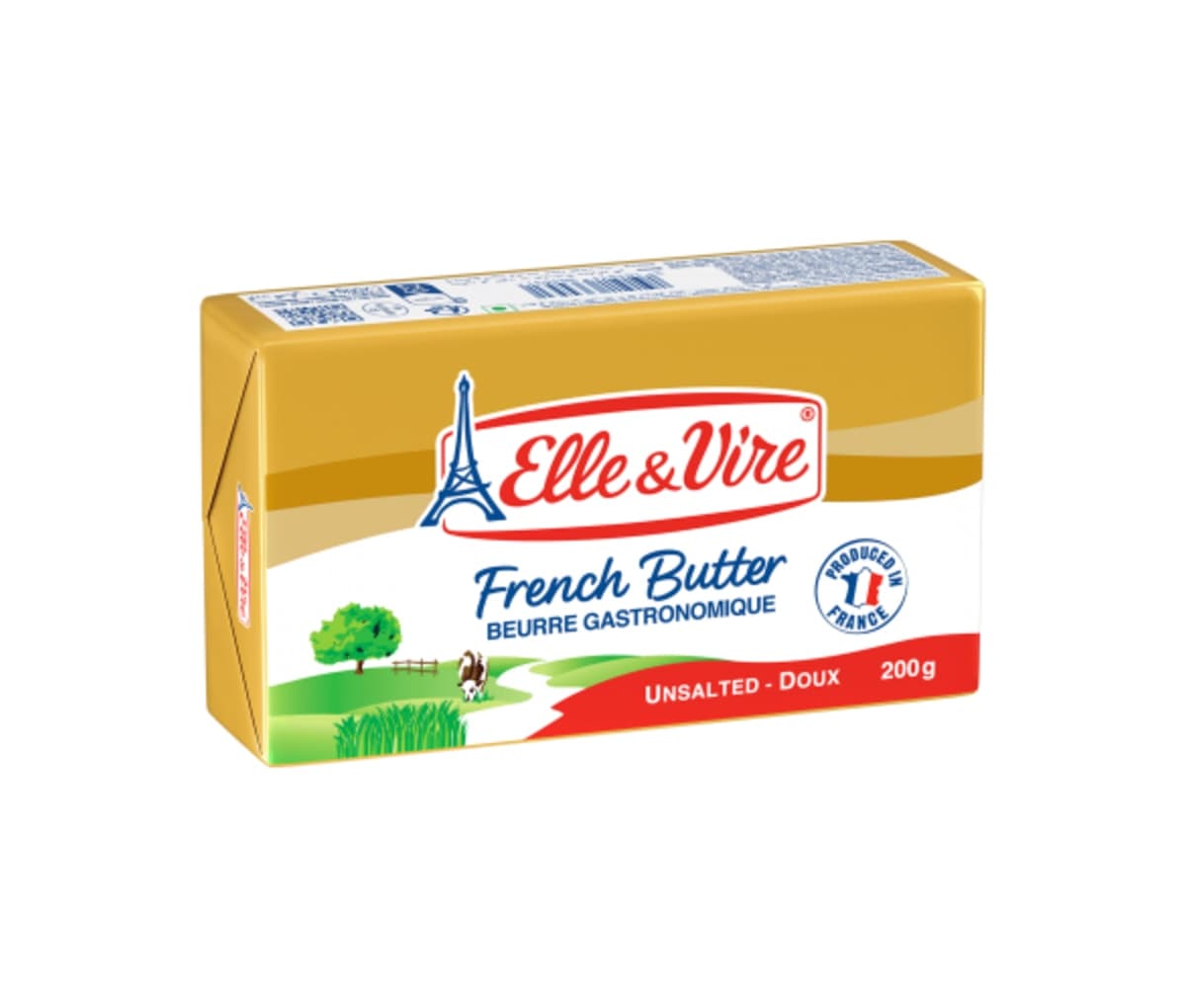 Beurre Doux, Gastronomique, French Butter, Elle&Vire, 200g