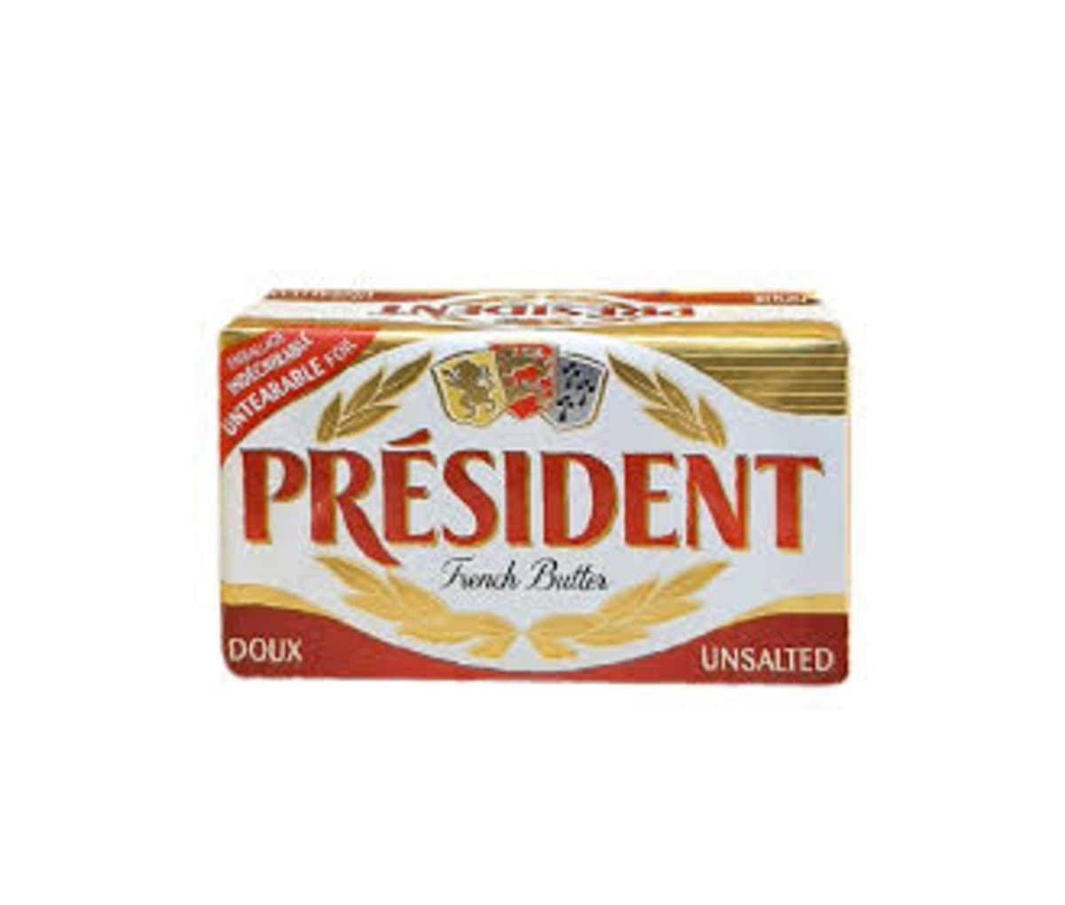 Beurre, Doux, Président, 200 g