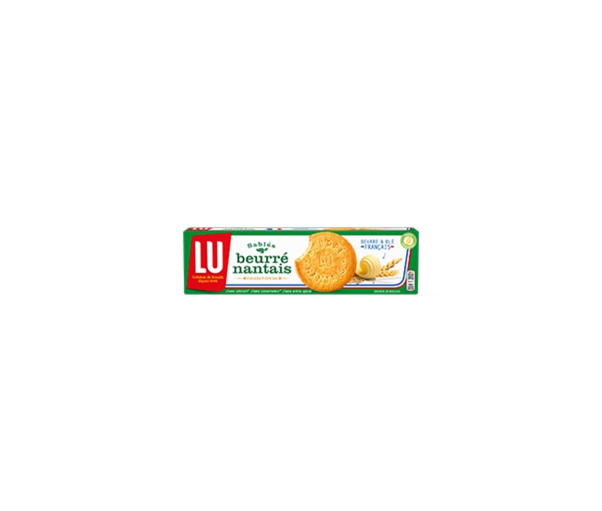 Biscuit, Beurré Nantais, Collection LU, 130g