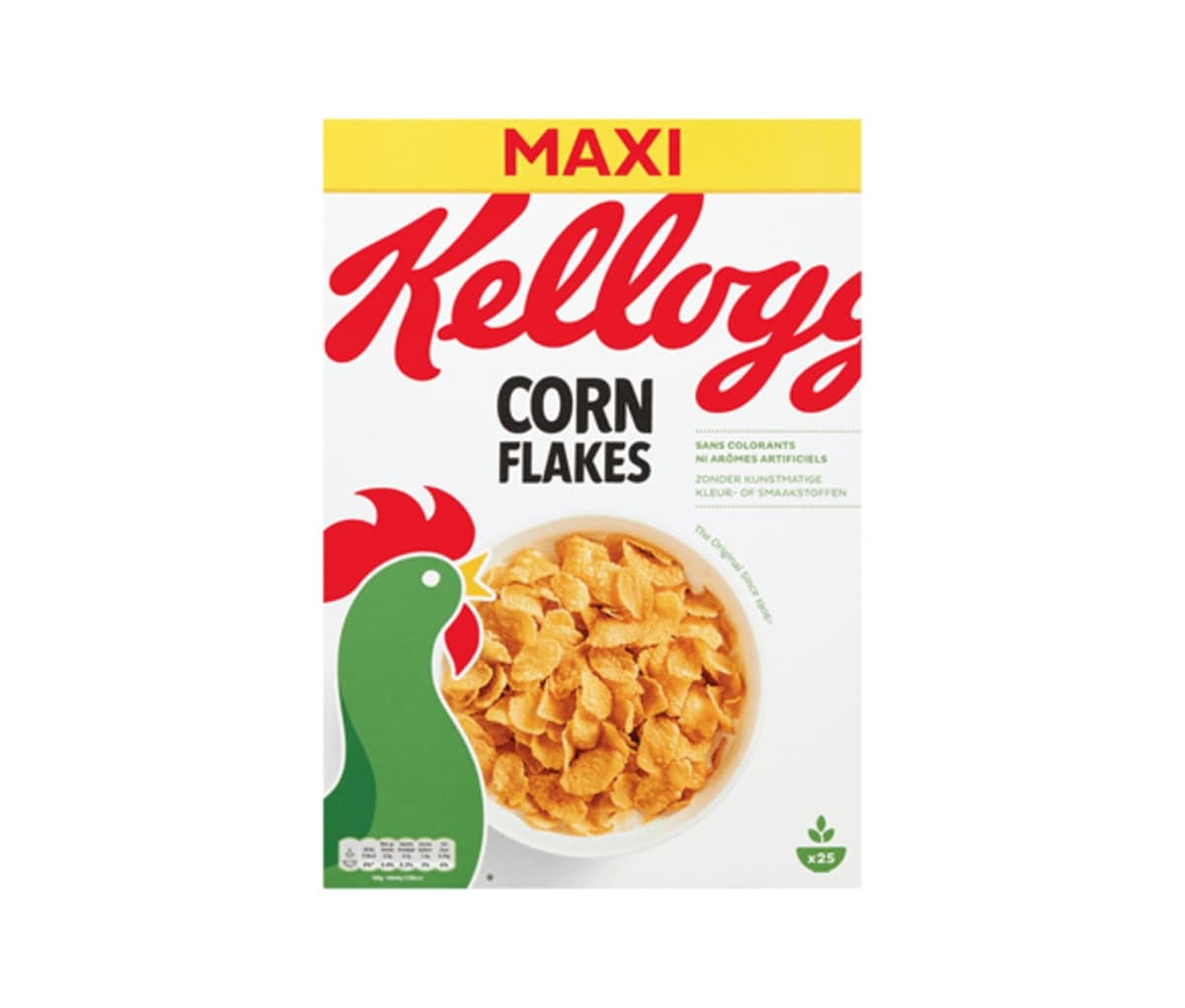 Céréales, Corn Flakes, Kellogs Maxi, 750g