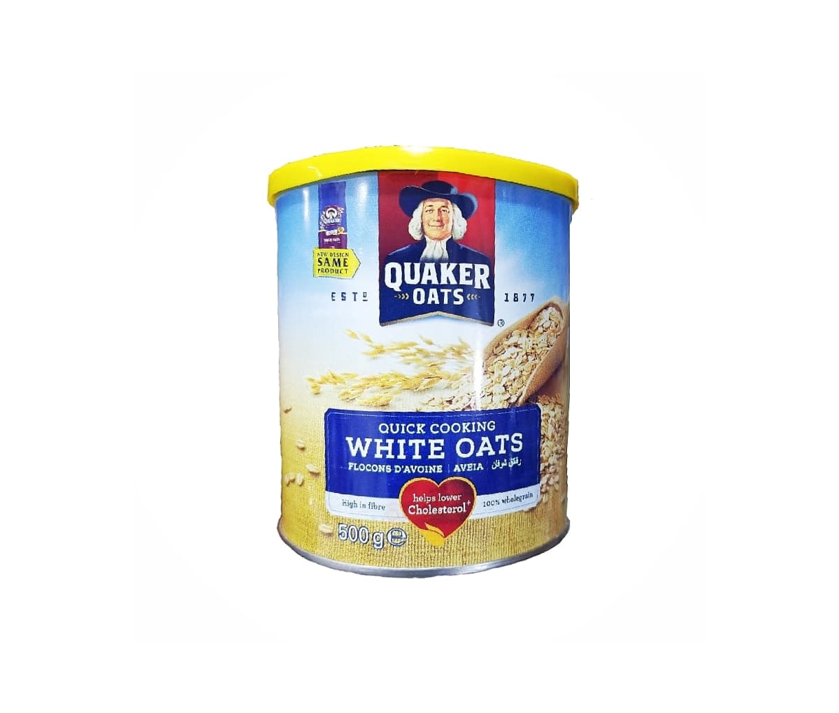 Céréales, Quaker, White Oats, 500g