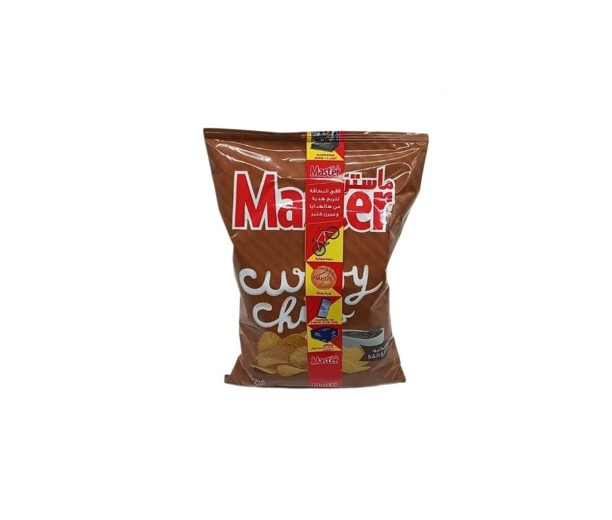 Chips, Master Curvy Chips, Barbecue, 70g