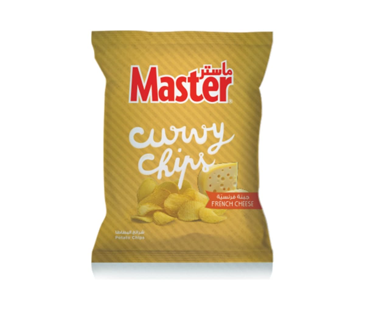 Chips, Master Curvy Chips, French Cheese, 70g