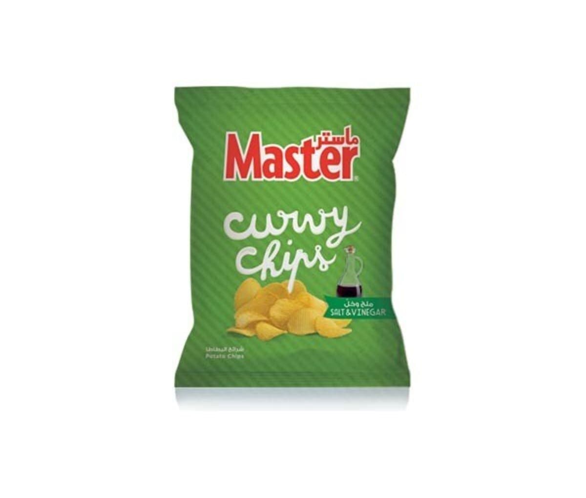 Chips, Master Curvy Chips, Salt & Vinegar, 70g