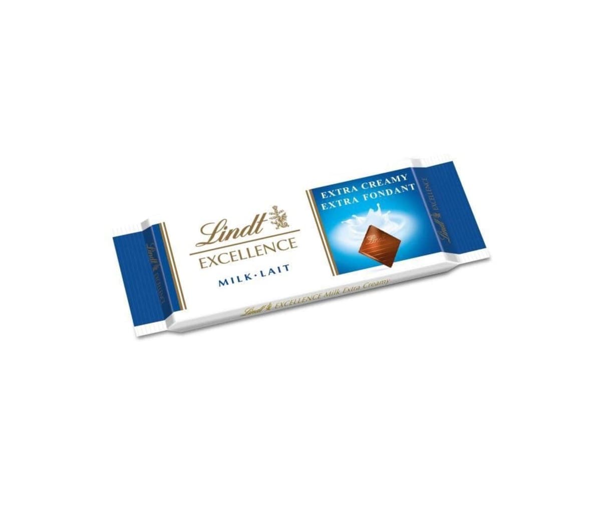 Chocolat excellence, au lait, Lindt, 35g