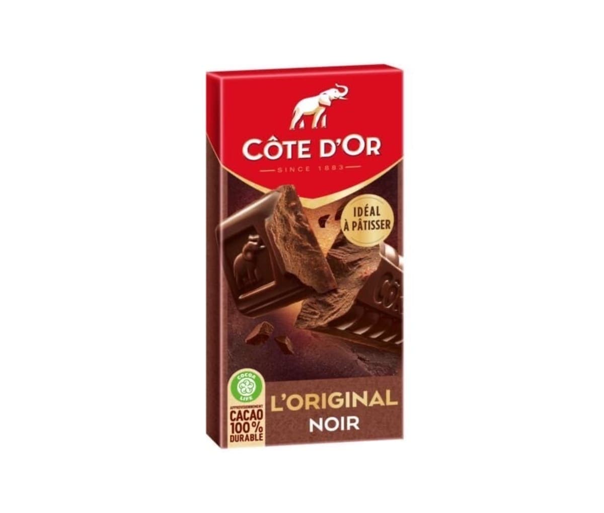 Chocolat noir, L'original, Côte d'or, 100g