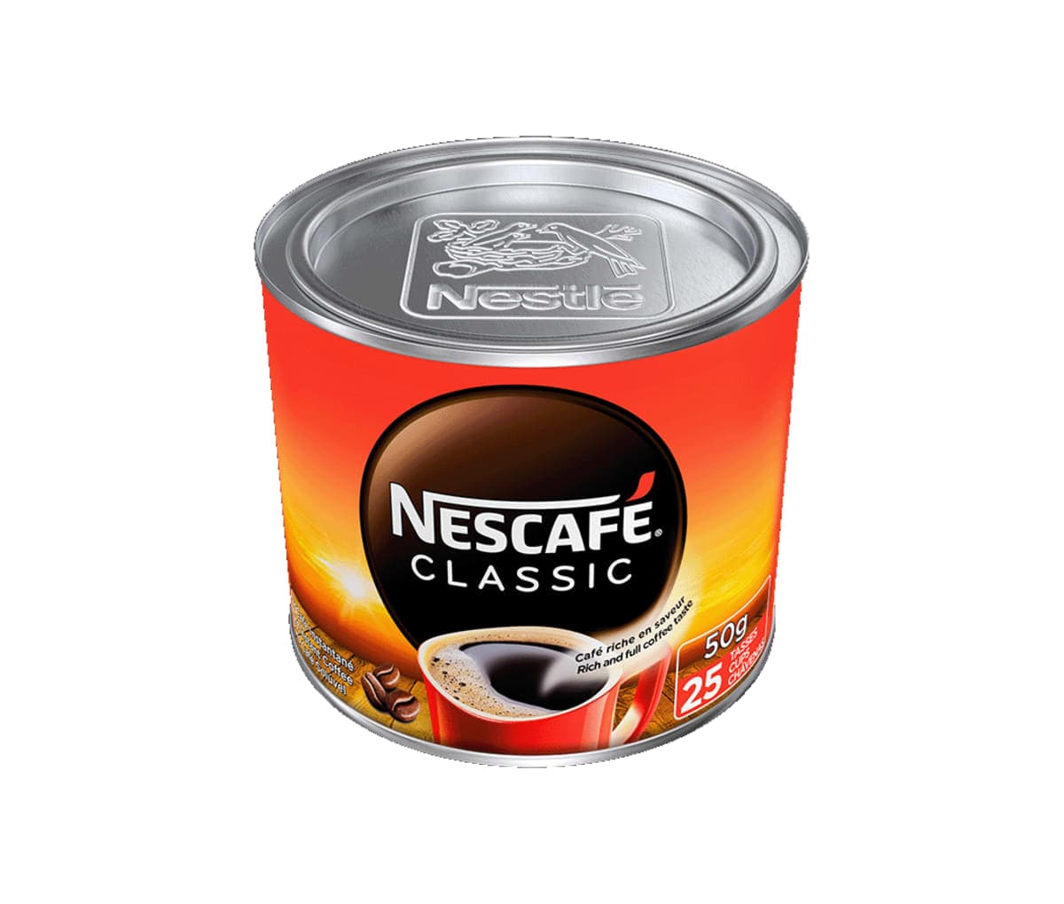 Nescafé Classic, Nestlé, boite, 50g