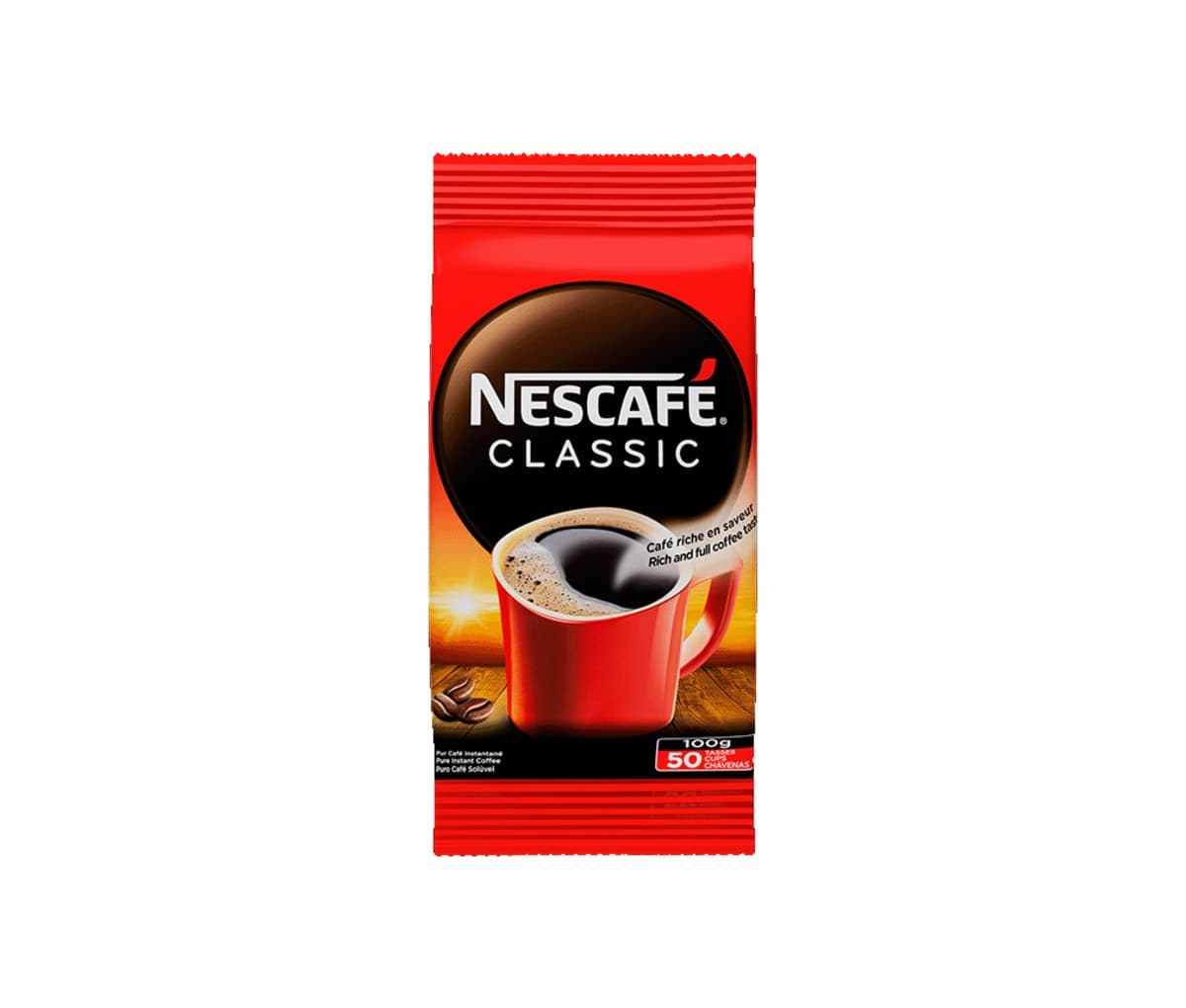 Nescafé Classic, Nestlé, Sachet, 100g