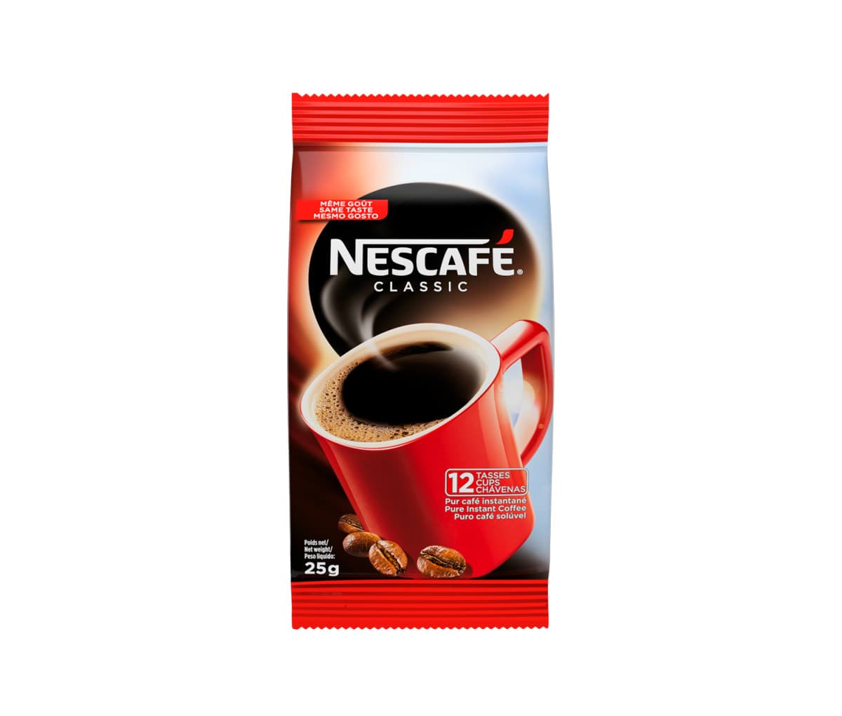 Nescafé, Classic, Nestlé, Sachet 25g