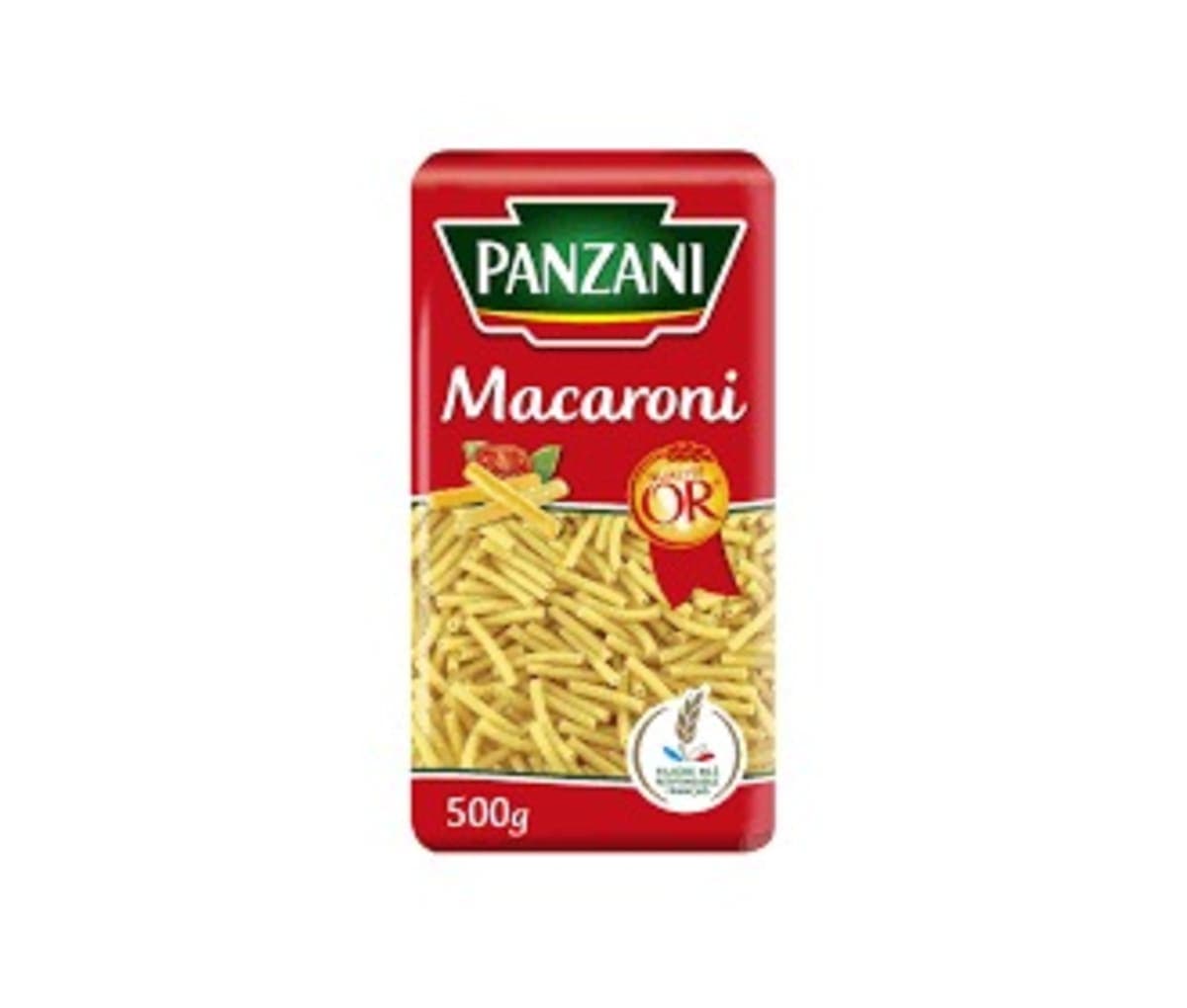 Pâtes Macaroni, Panzani, 500g