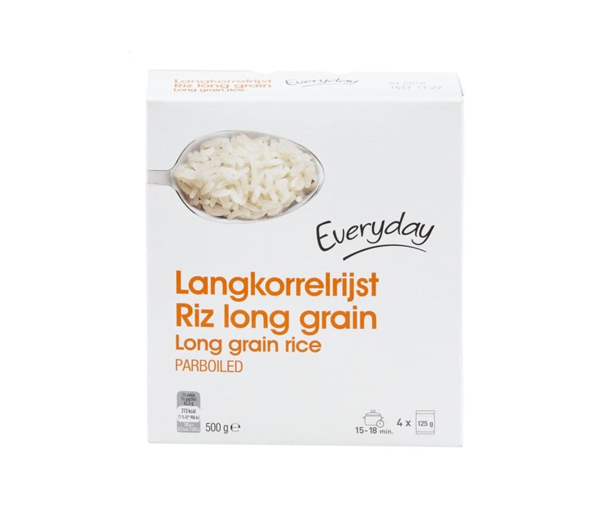 Riz long grain, Everyday, 500g