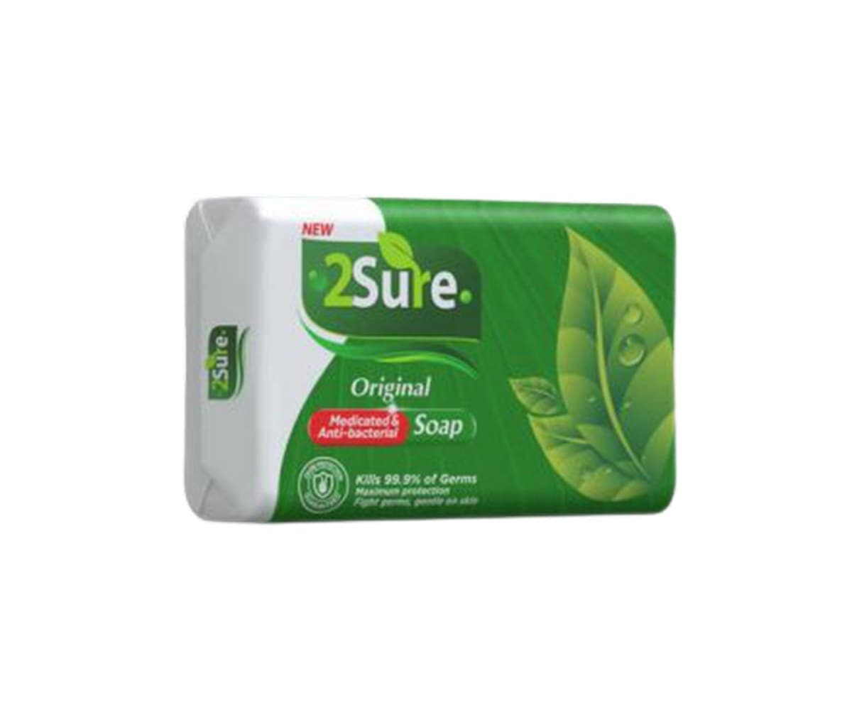 Savon original, medicated & anti-bactérial, 2Sure, 120g