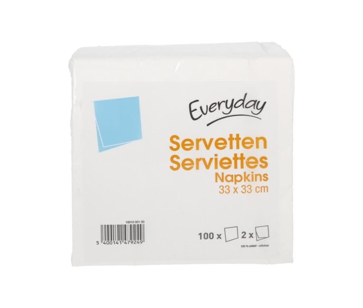 Serviettes de table, Everyday, 100 mouchoirs