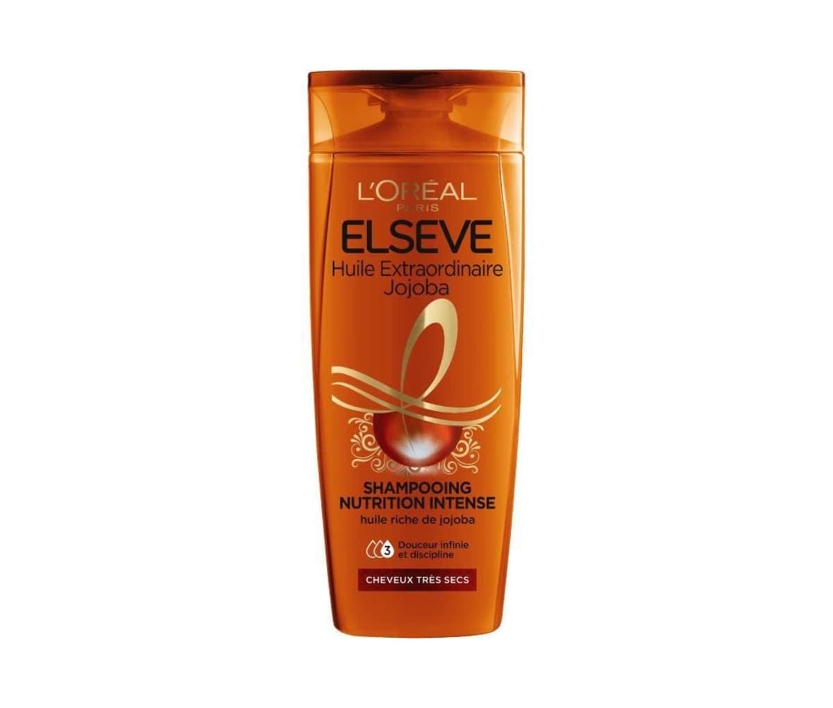 Shampooing nutrition intense, huile extraordinaire Jojoba, Elseve,400ml