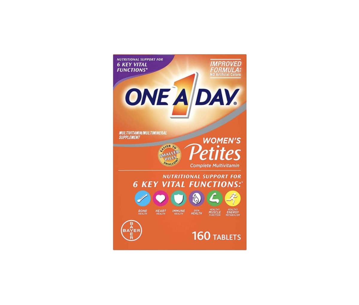 Multivitamines femmes, vitamines A, C, D, E, zinc, 160 comprimés