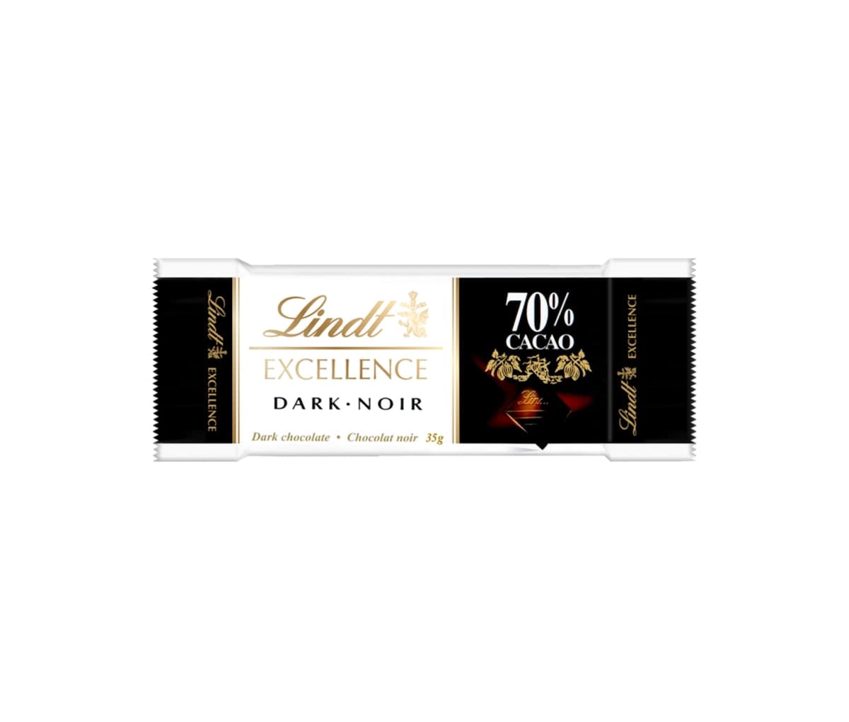 Lindt, Chocolat noir, Excellence, 35g