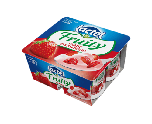 Fruity Yaourt en pot, Lactel