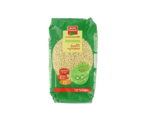 Pâtes Alphabets, Belle France, 500g