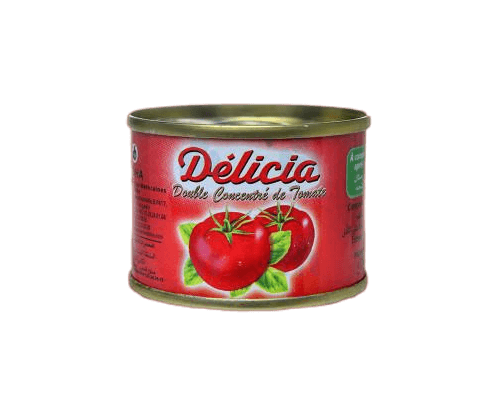 Concentré de tomates, Délicia, 70g