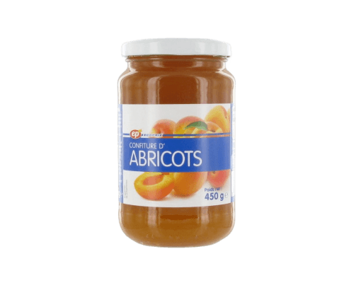 Confiture d'abricots, Ecoprix, 450g