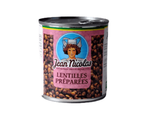 Lentilles préparées, Jen Nicolas, 800g