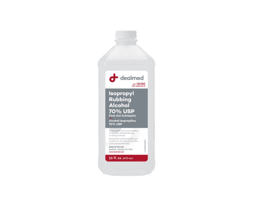 Alcool antiseptique, 70%, Dealmed, 474 ml