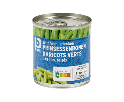 Haricots verts, très fins, brisés, Boni, 200g