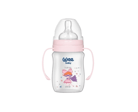 Biberon, en plastique, Wee baby, 240ml, 1 unité