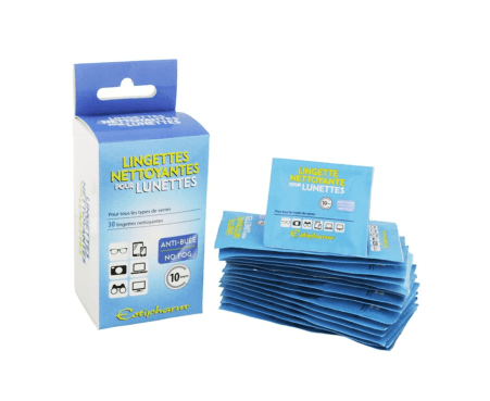 Lingettes Nettoyantes lunettes, Estipharm, 30 lingettes