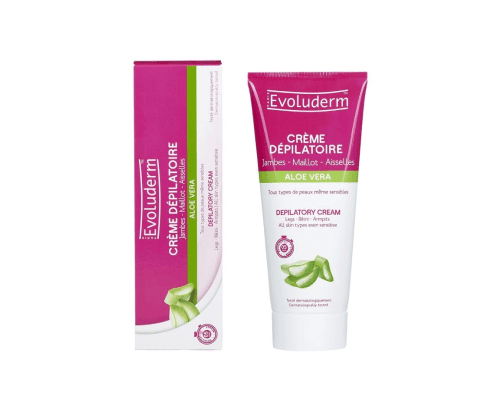 Crème Dépilatoire, Aloe Vera, Evoluderm, 150ml