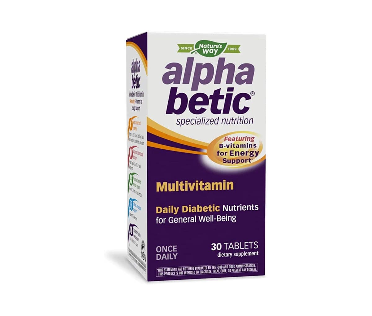 Multivitamins, Soutien énergétique, pour diabétiques, Alpha betic, Nature's Peak, 30 comprimés